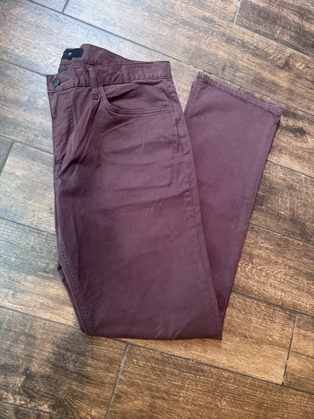 Men's Joe’s Jeans Burgundy Pants - Size 38